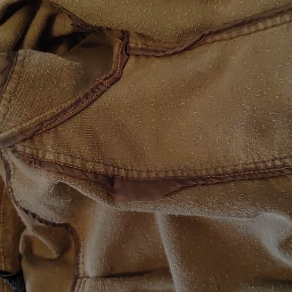 Y2K Corduroy Blazer tobacco Jacket sz Small - Picture 12 of 15